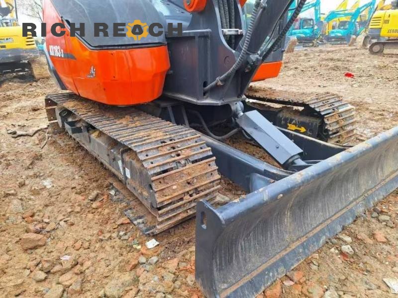 Bucket and linkage of a 2025 Kubota KX183-3 used excavator, low hour second-hand 8-ton machine $15,278 Richreach